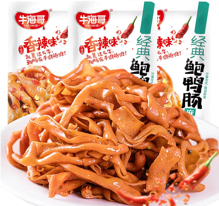 牛海哥即食鸭肠30袋